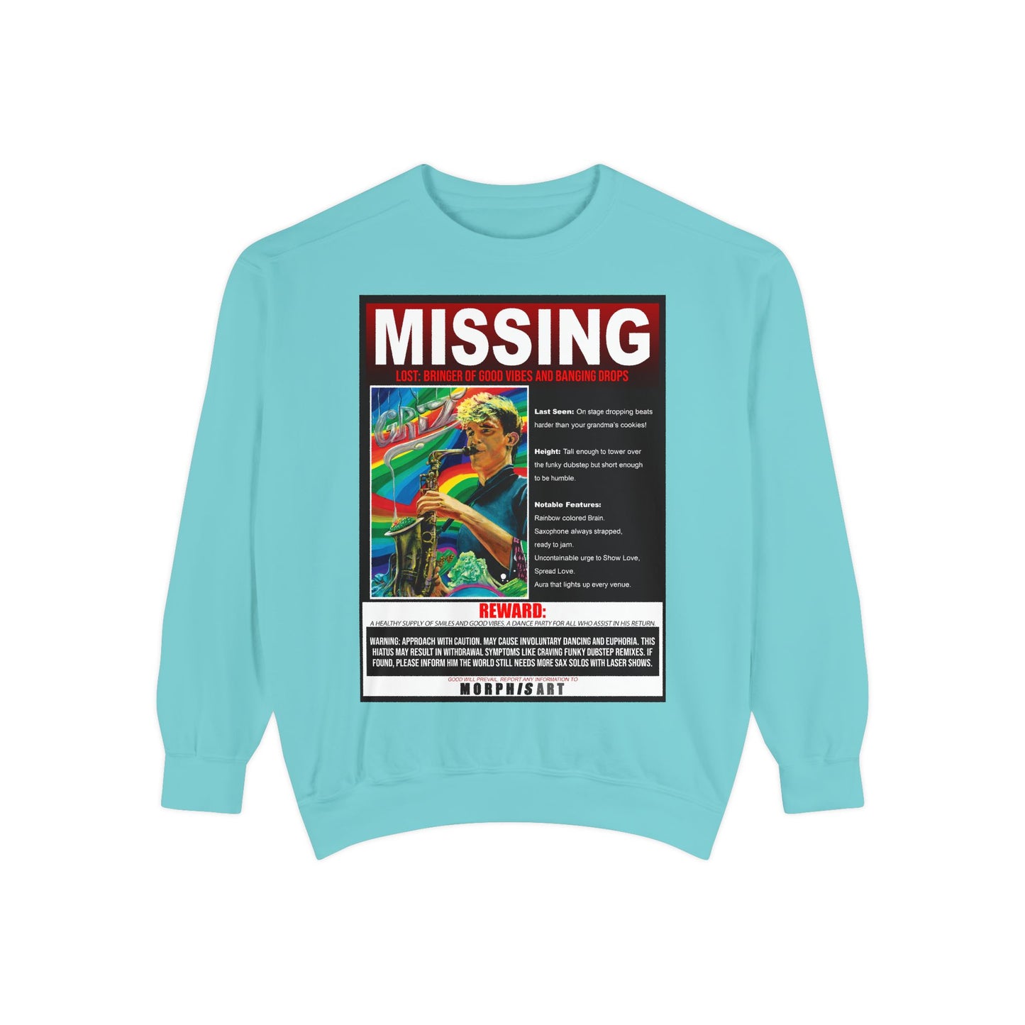 Missing GRiZ - Crewneck Sweatshirt