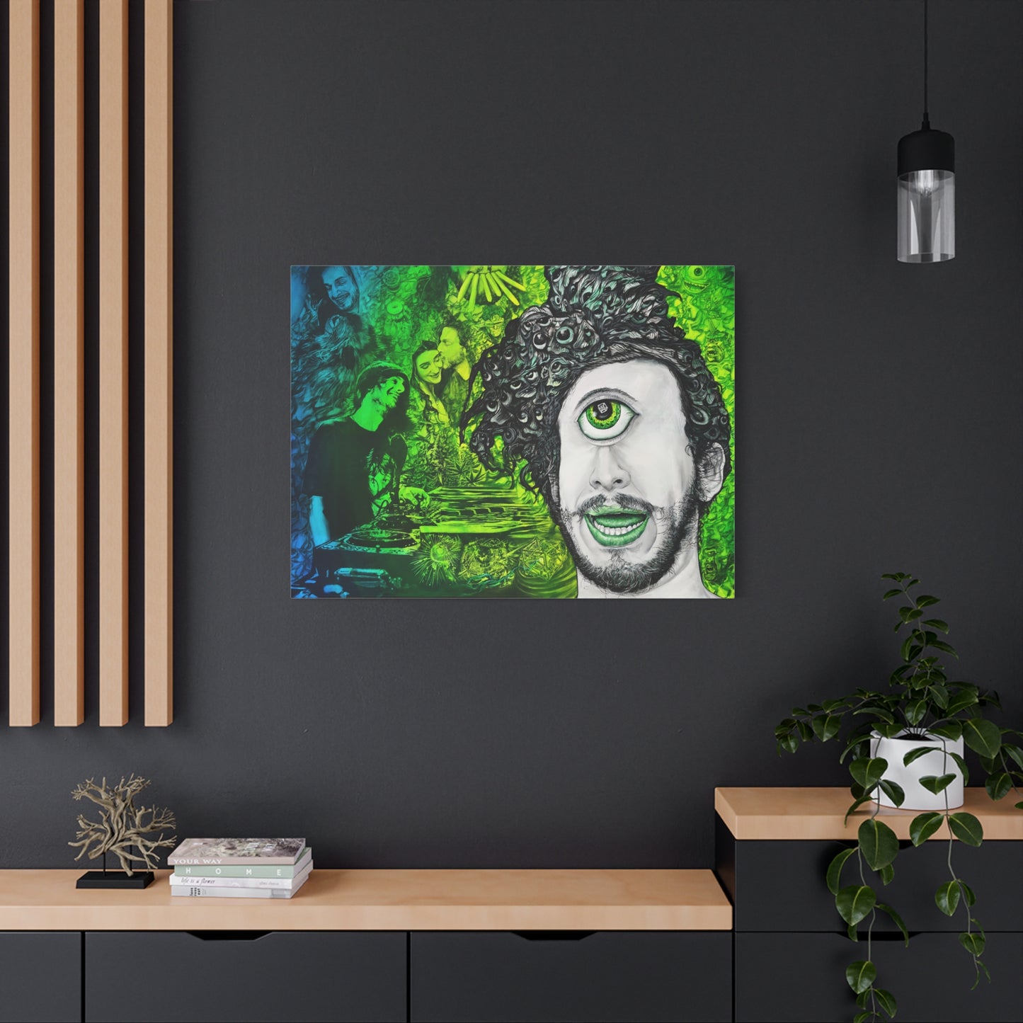 Cyclops VIP (Subtronics Tribute) - Canvas Print