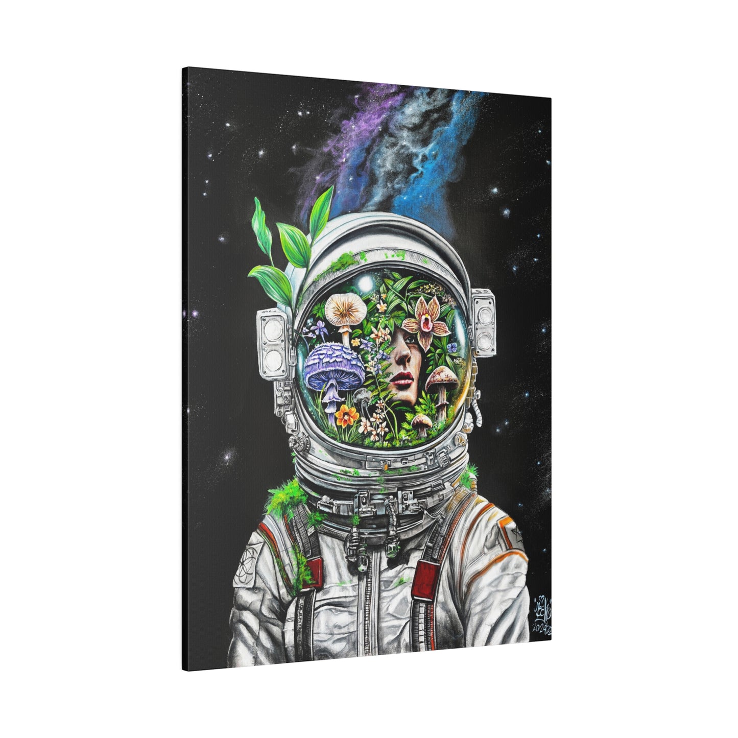 Mushronaut - Canvas Print