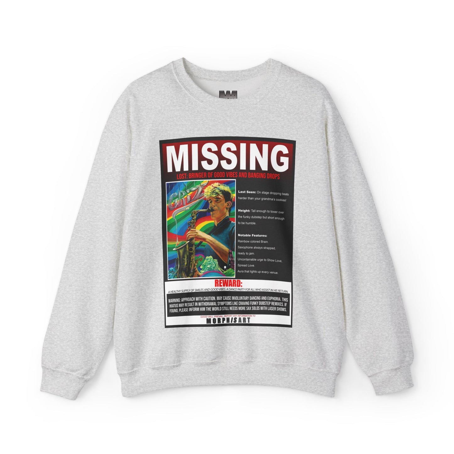 Missing GRiZ Crewneck Sweatshirt