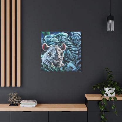Rhinobody Cares? - Canvas Print