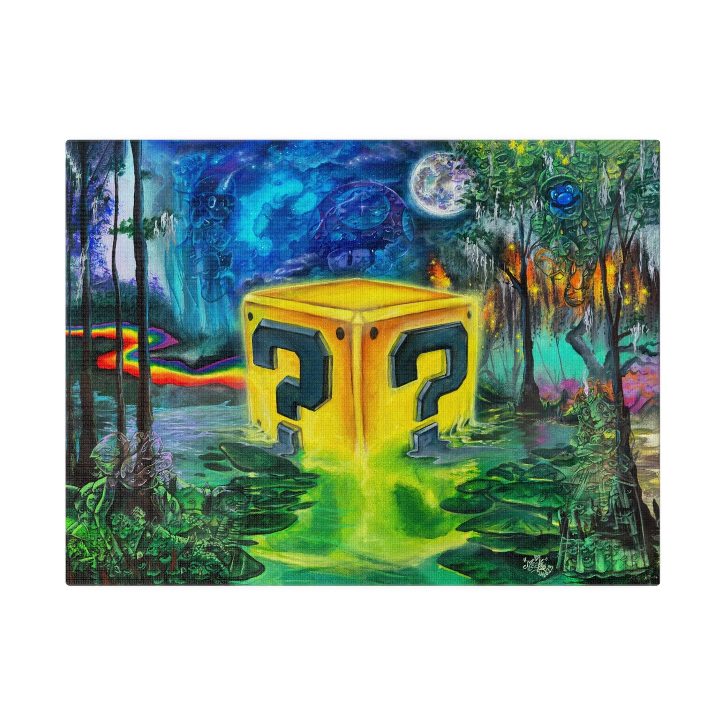 Super Suwannee Power Up - Canvas Print