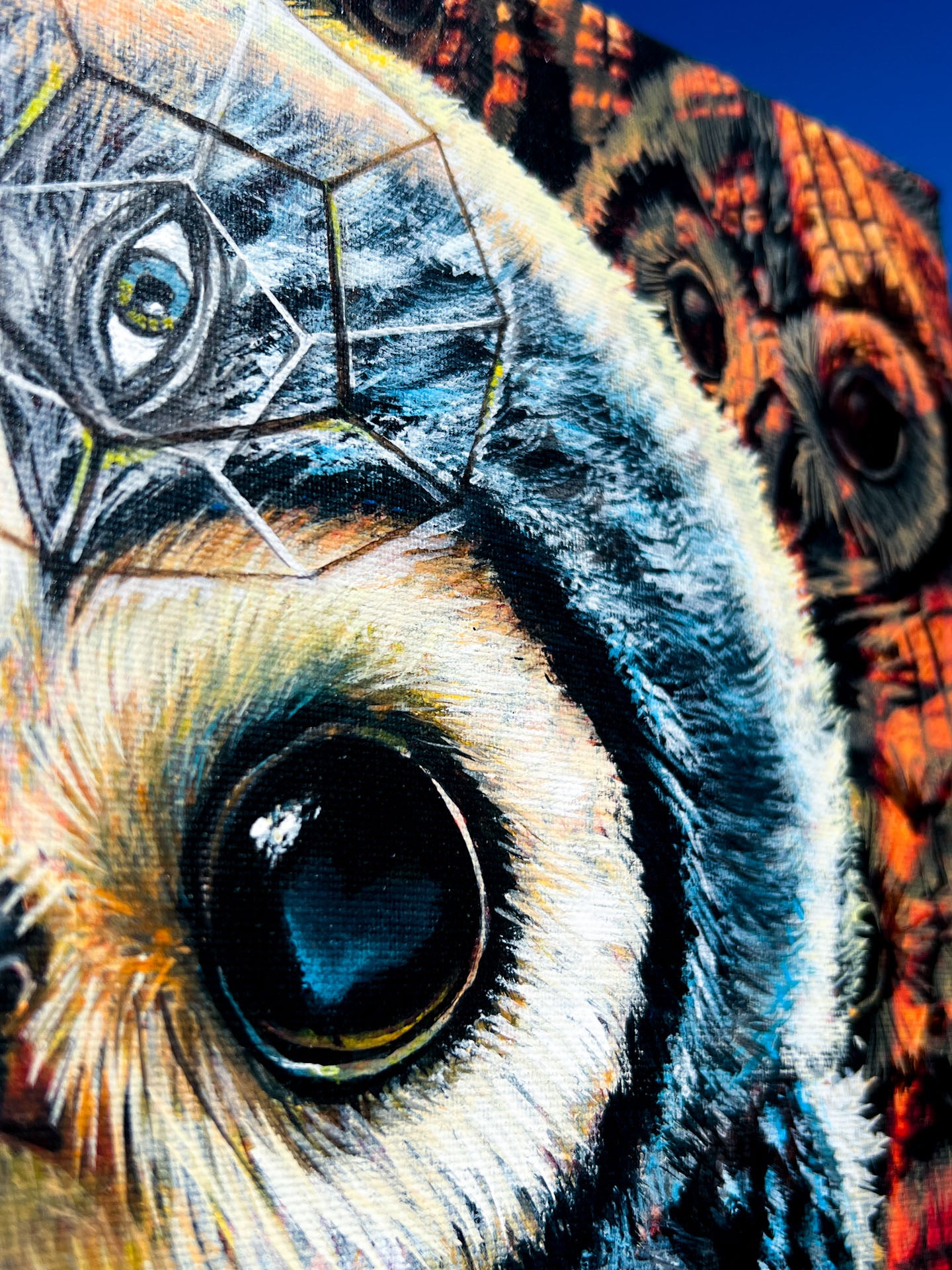Hoo’s Watching Who? – Original Owl Painting (Auction)