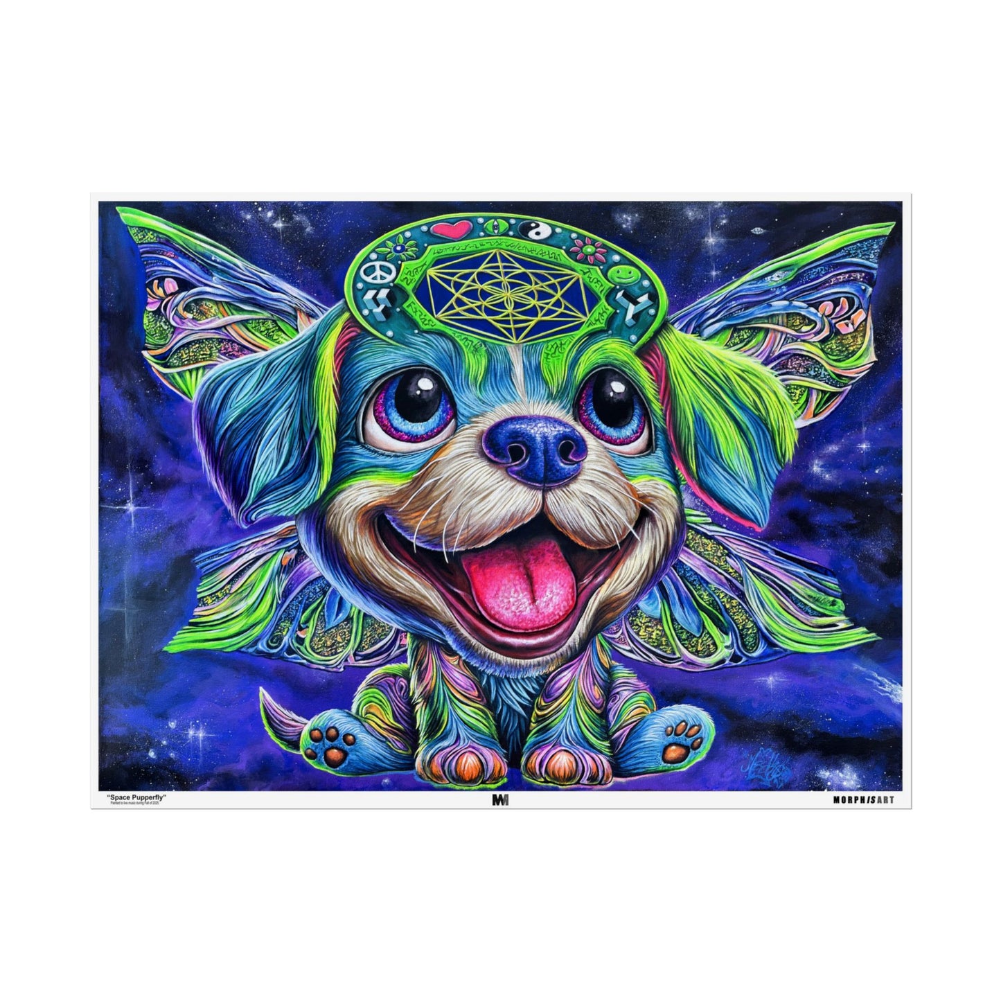 Space Pupperfly - Fine Art Prints