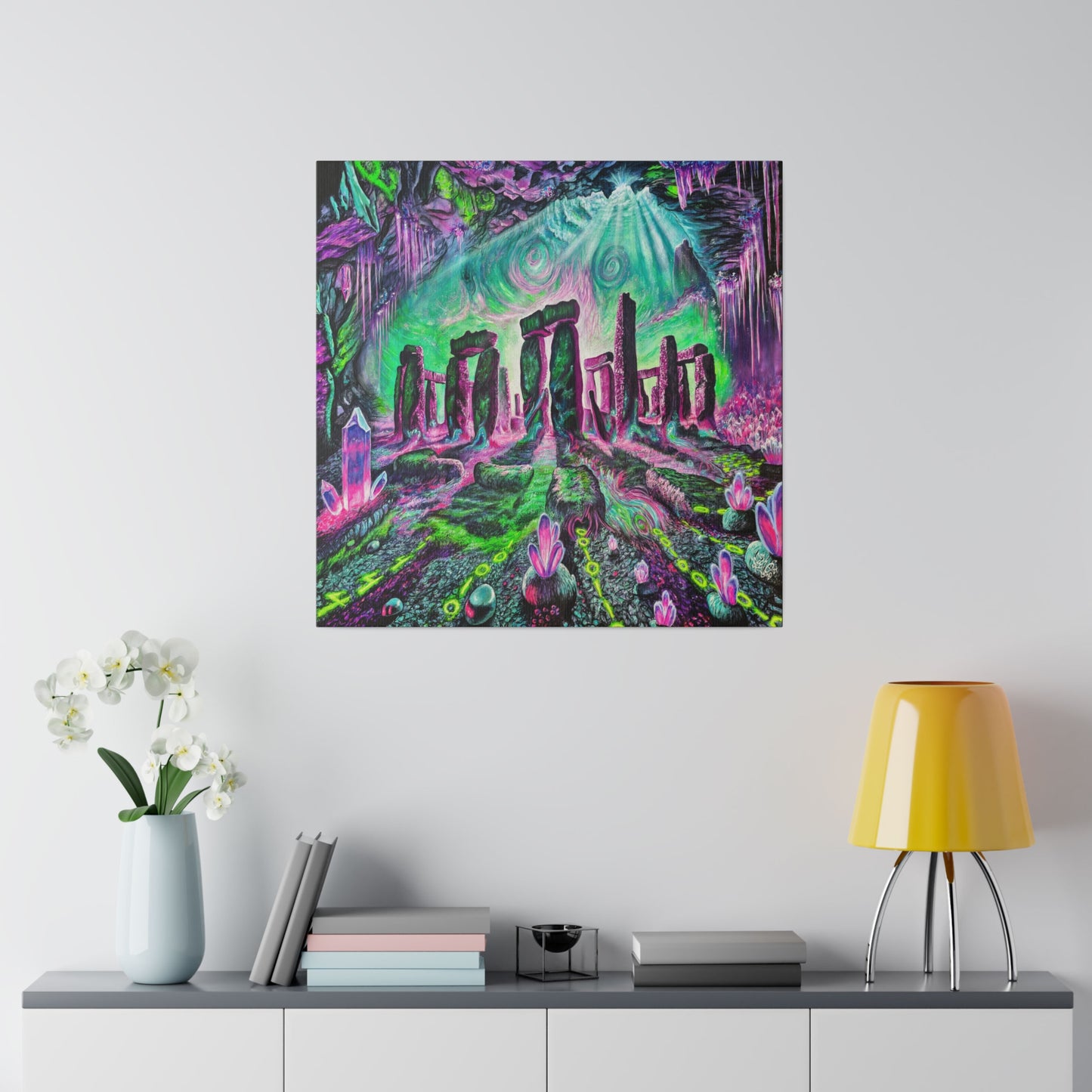 Stonehenge Caverns - Canvas Print