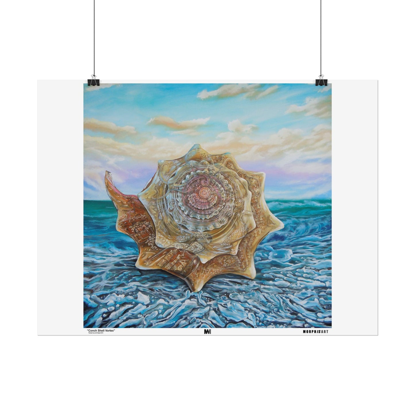 Conch Shell Vortex - Fine Art Prints