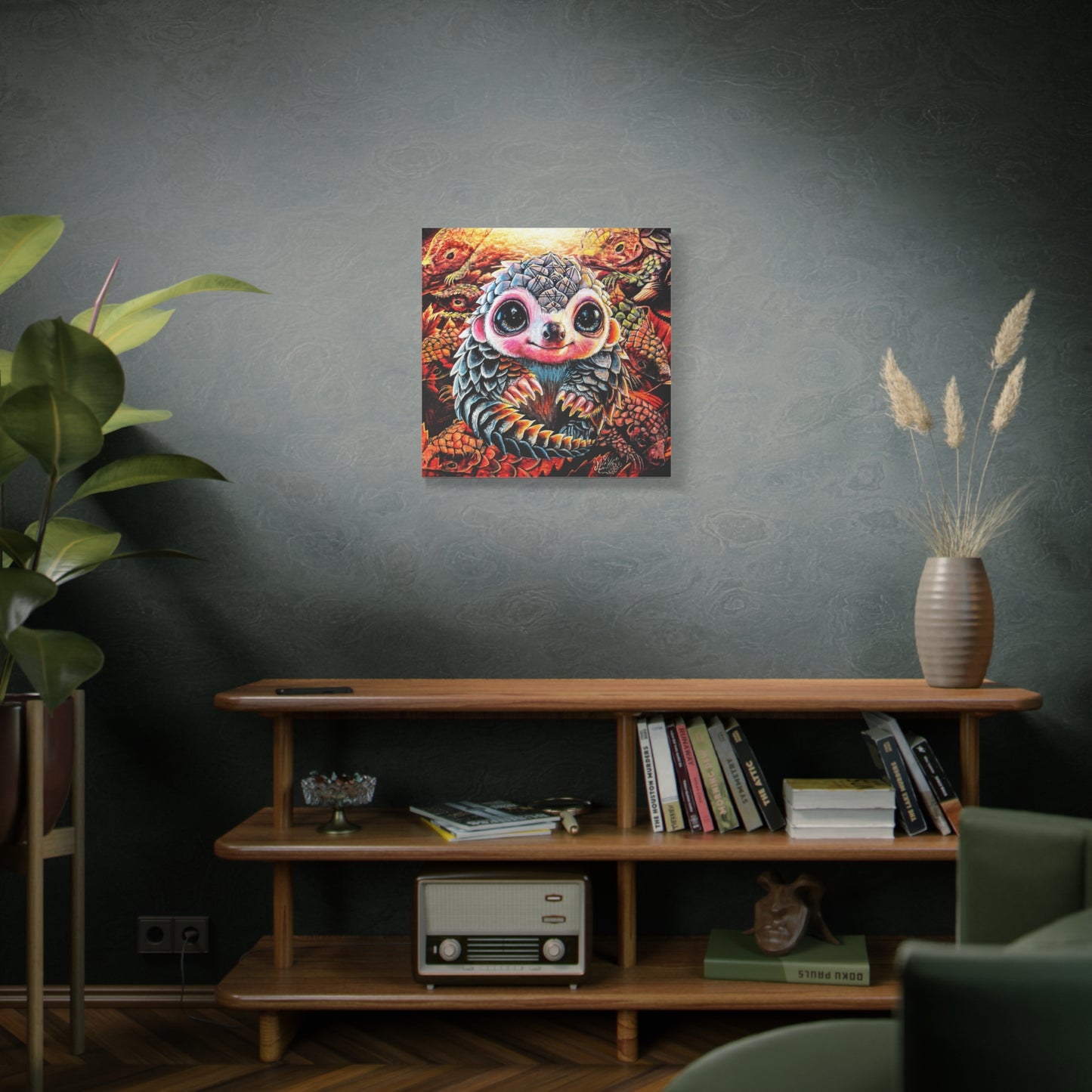 Heart of Scales - Canvas Print