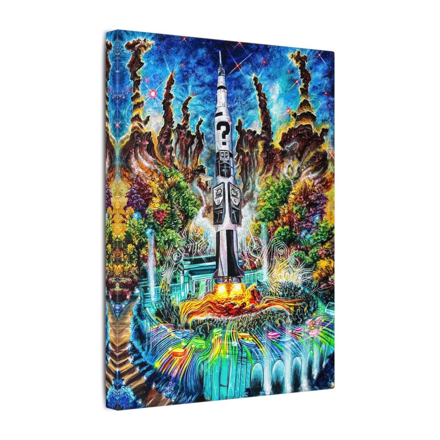 Orion Blast Off - Canvas Print