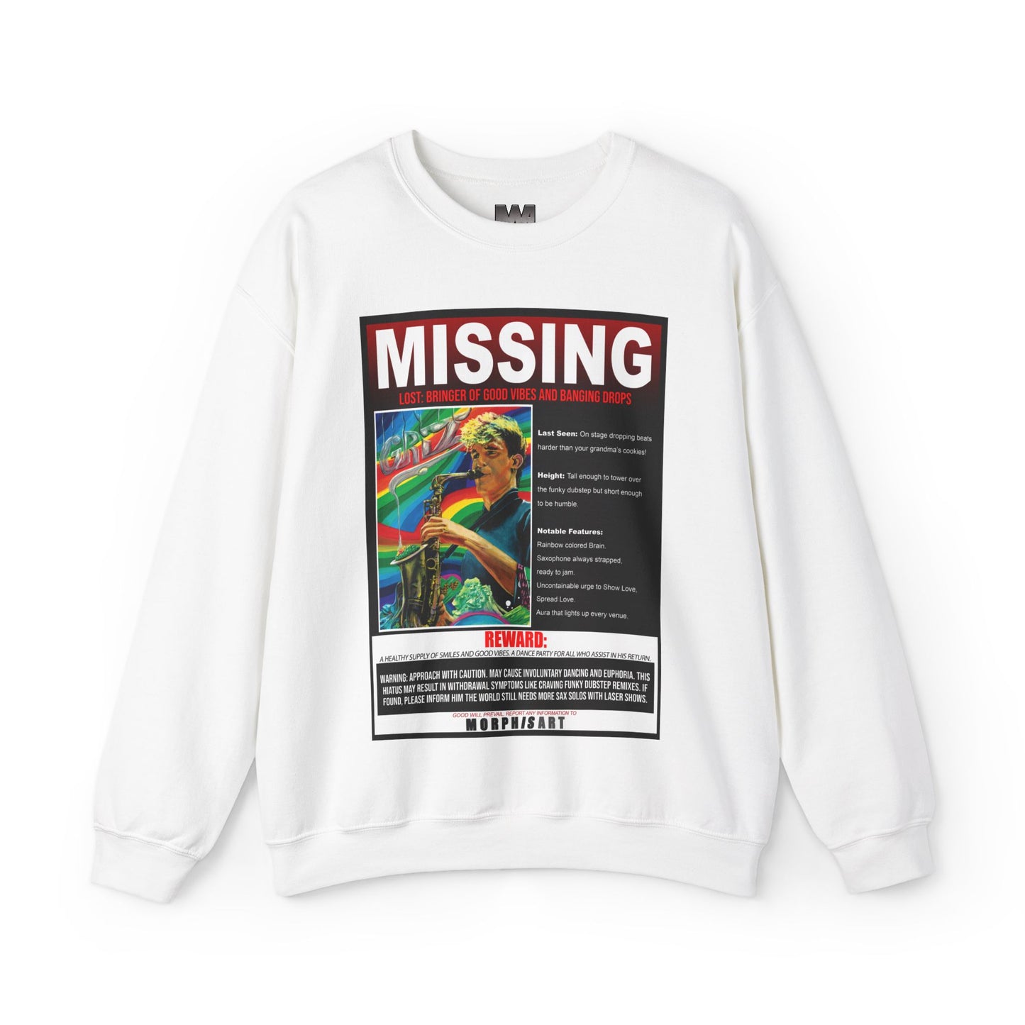 Missing GRiZ Crewneck Sweatshirt