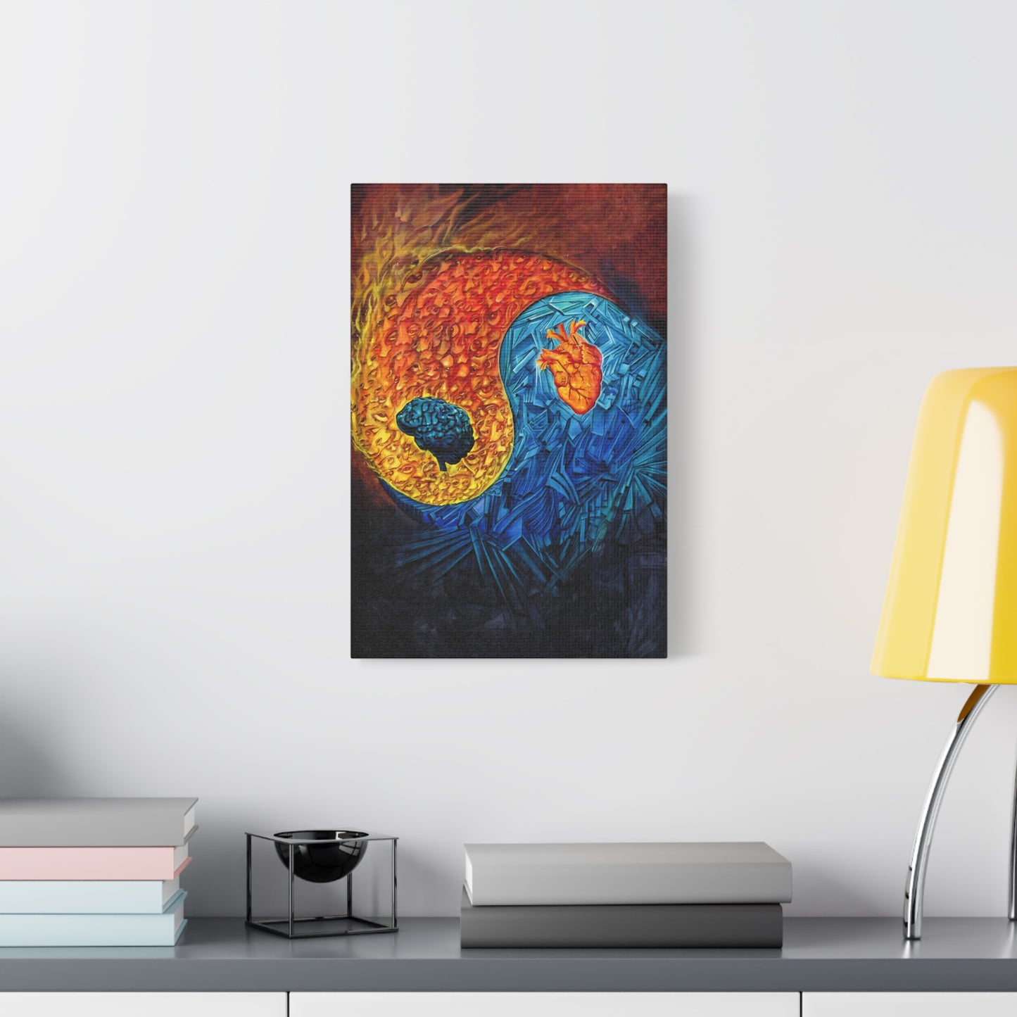 Heart Mind Coherence - Canvas Print
