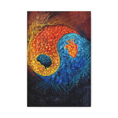 Heart Mind Coherence - Canvas Print
