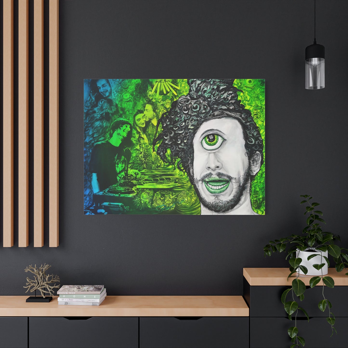 Cyclops VIP (Subtronics Tribute) - Canvas Print