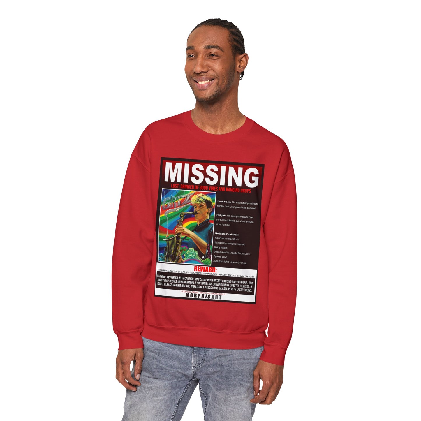 Missing GRiZ Crewneck Sweatshirt