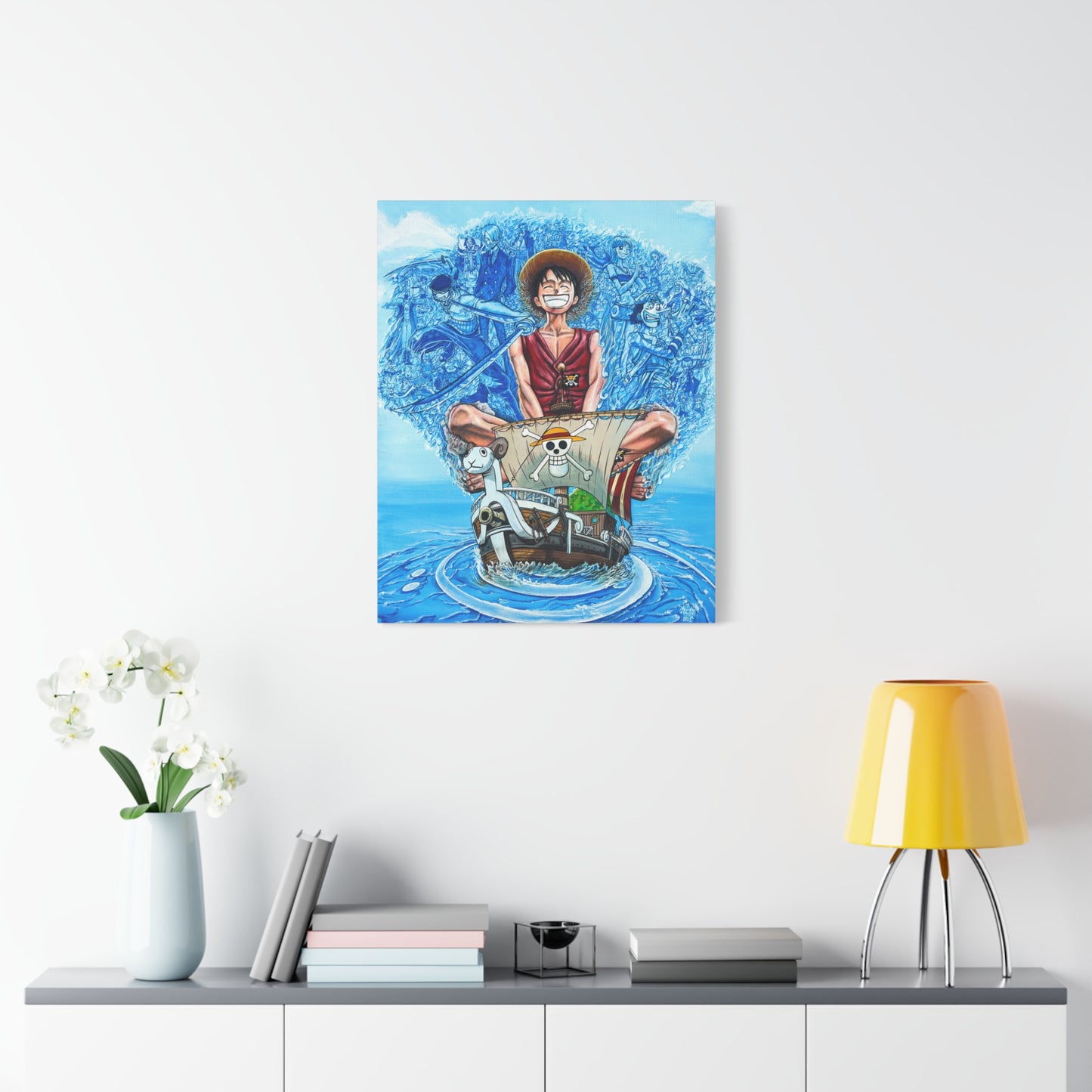 Straw Hat Frequencies - Canvas Print