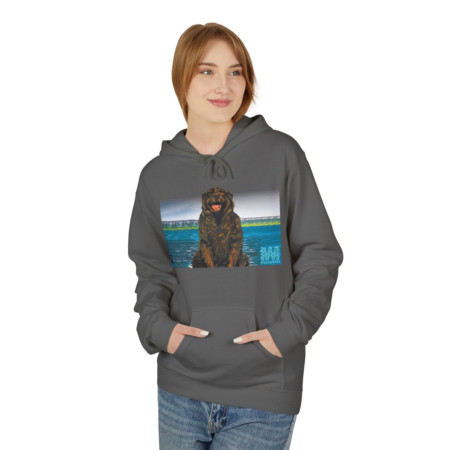 Cocoa the Tour Dog – Stick Figure Tribute Hoodie (Limited Edition)
