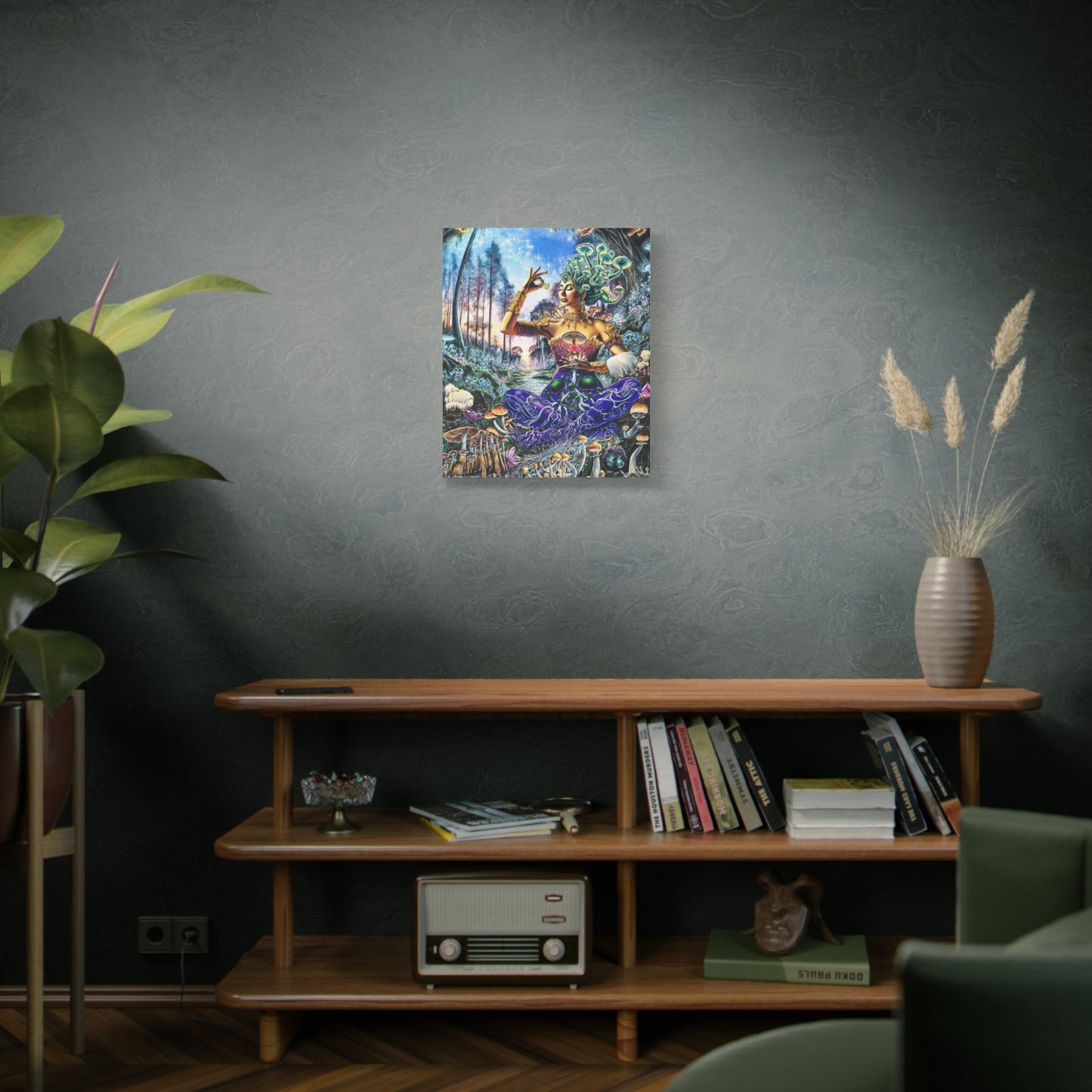 Mycelium Mistress - Canvas Print