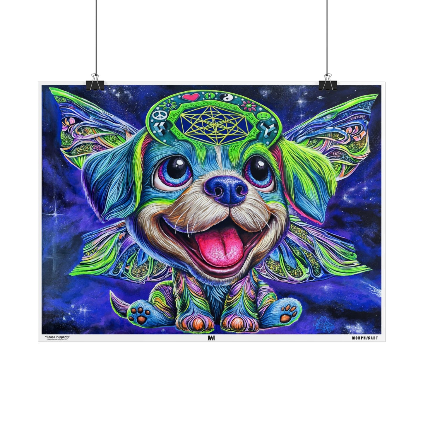 Space Pupperfly - Fine Art Prints