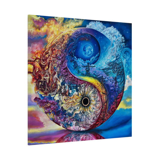 Celestial Dichotomy - Canvas Print