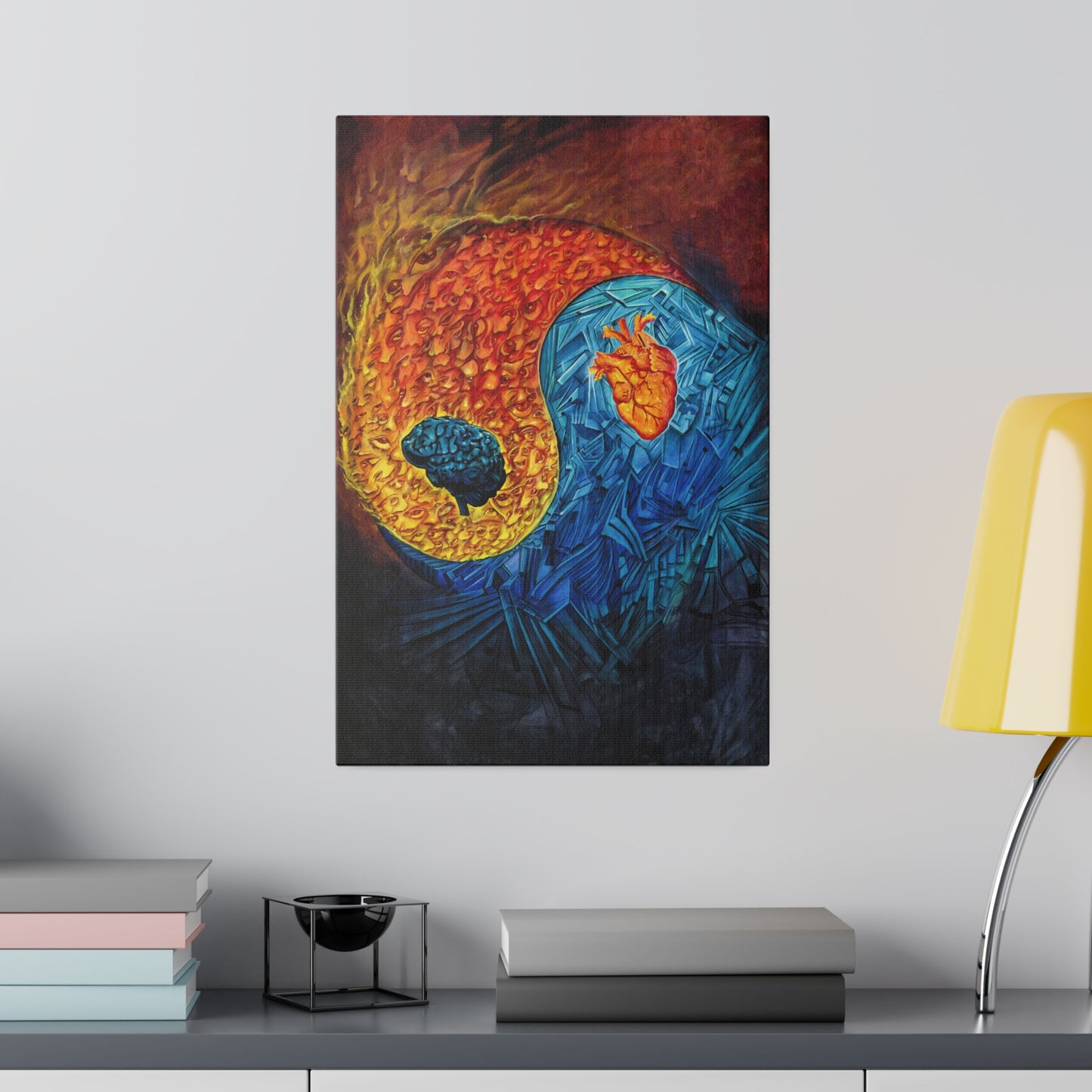 Heart Mind Coherence - Canvas Print