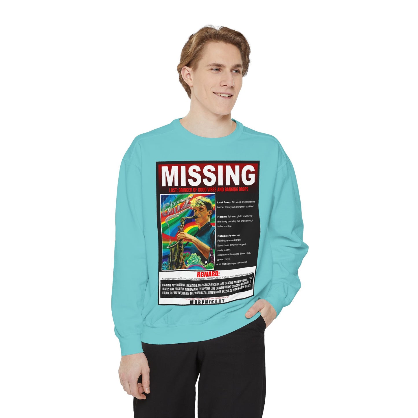 Missing GRiZ - Crewneck Sweatshirt