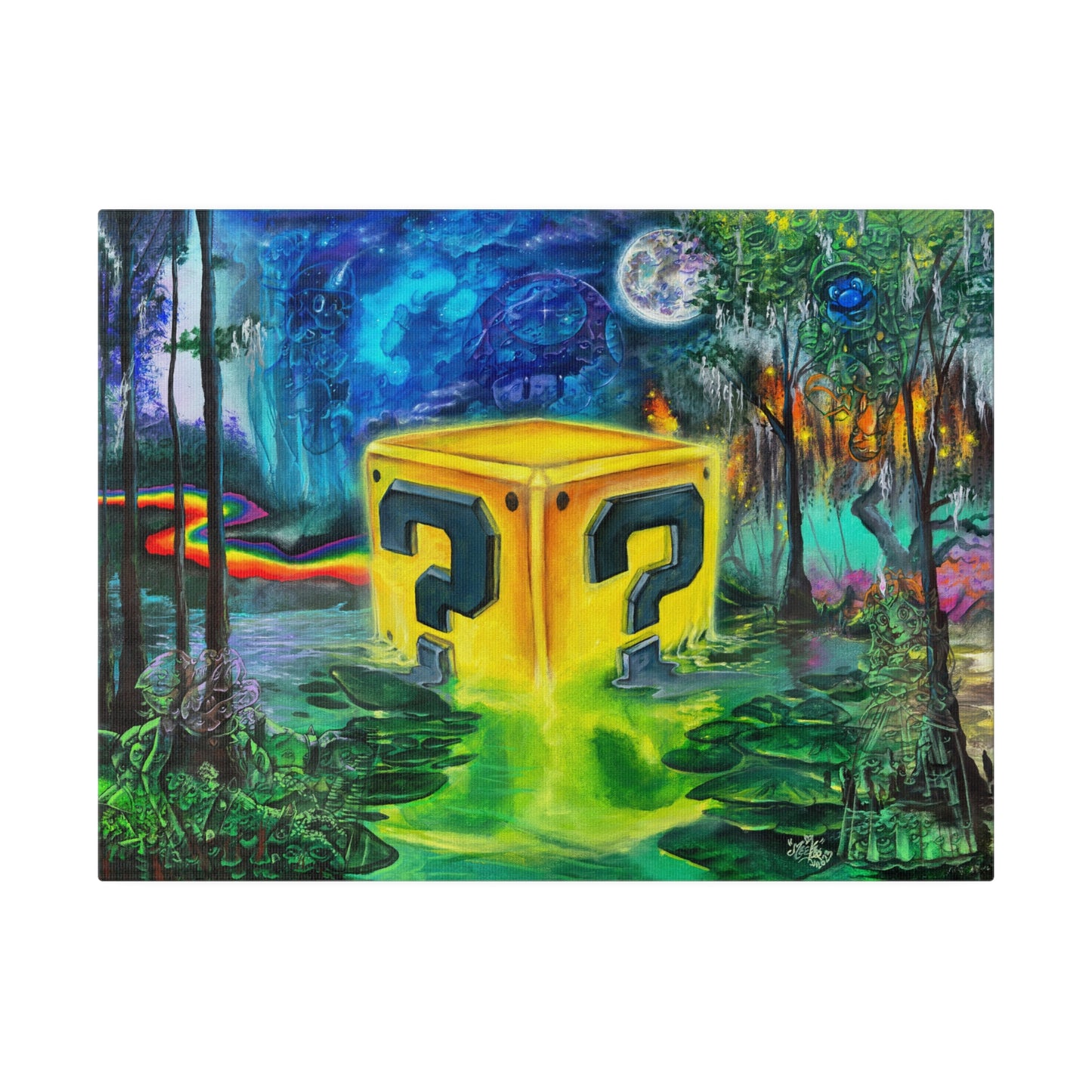 Super Suwannee Power Up - Canvas Print