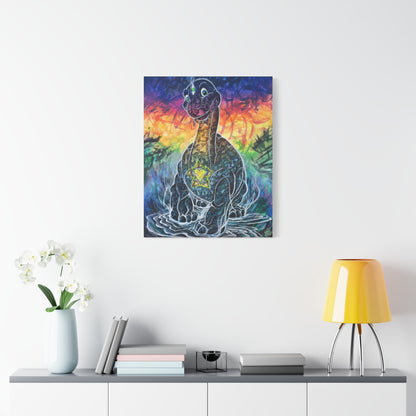 Lost Lands Before Time Littlefoot - Canvas Print
