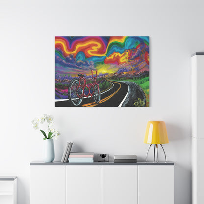 Buy The Ticket Take The Ride - Canvas Print