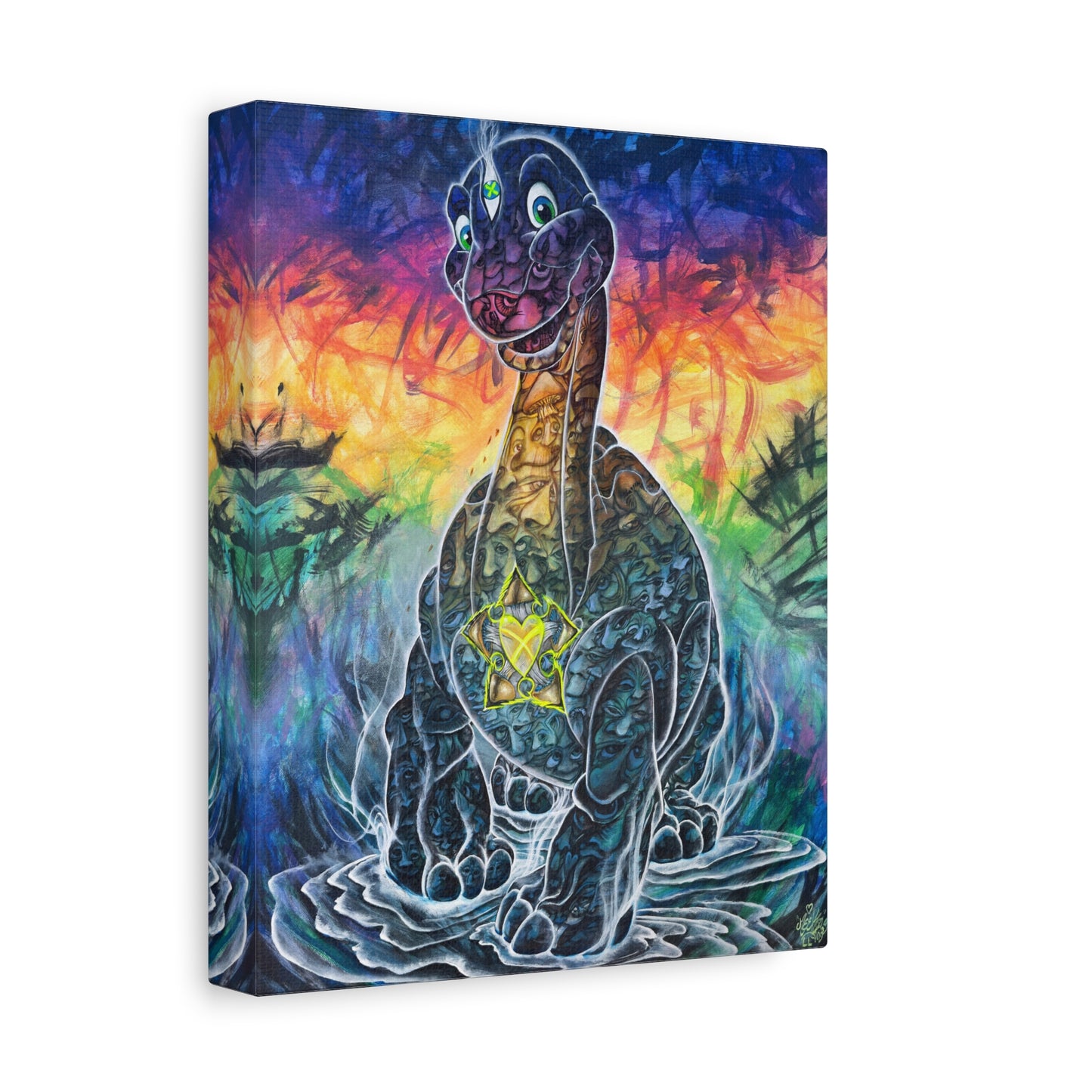 Lost Lands Before Time Littlefoot - Canvas Print