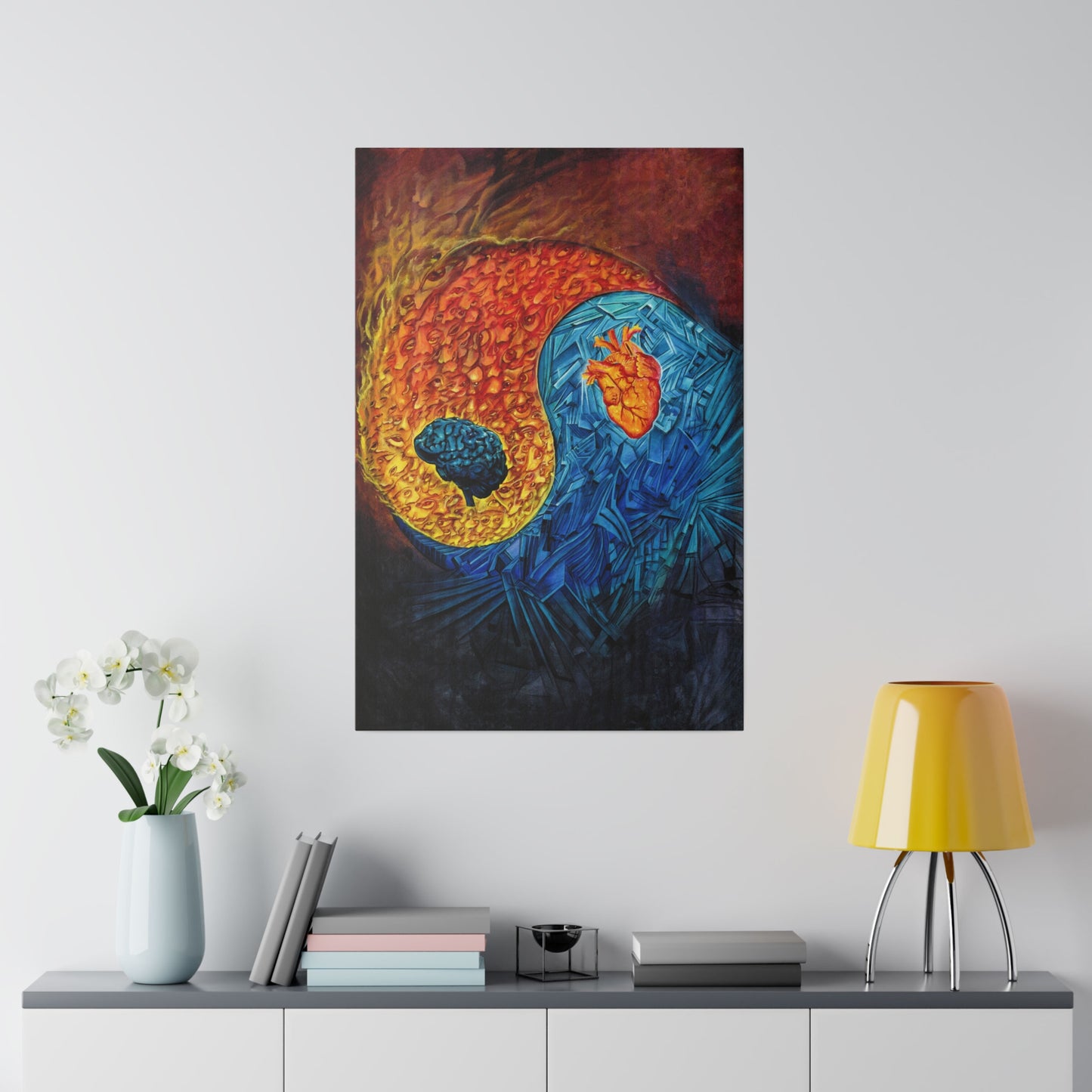 Heart Mind Coherence - Canvas Print