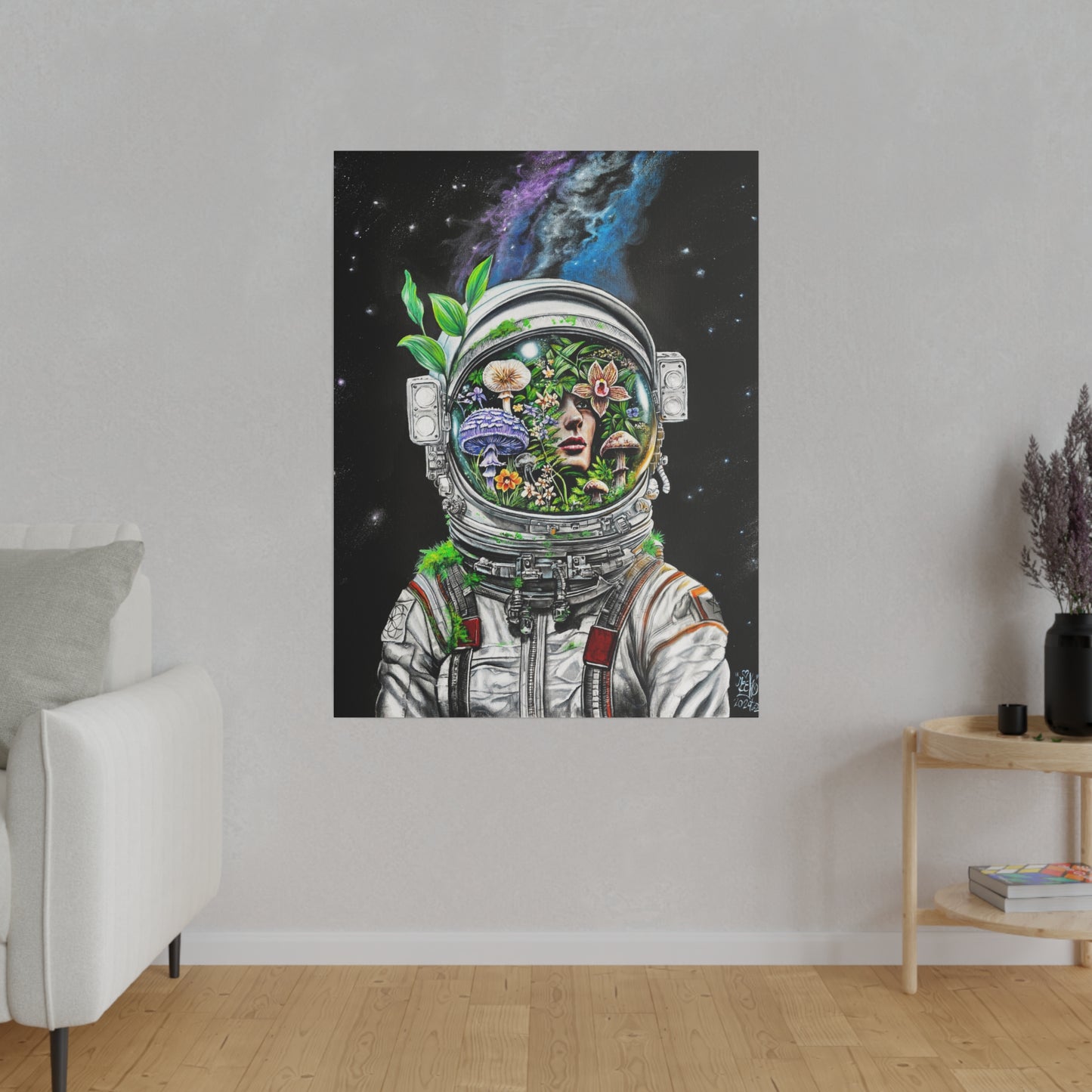 Mushronaut - Canvas Print