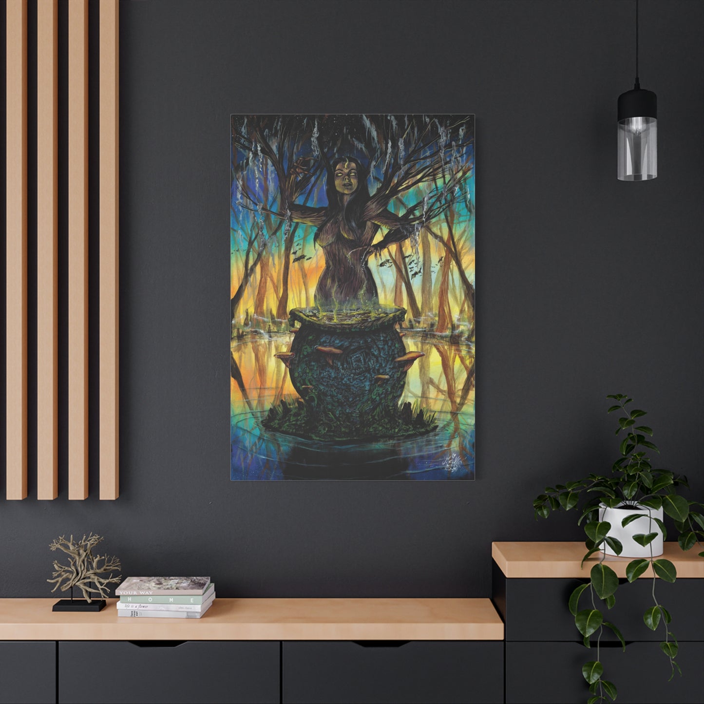 Suwannee Witch - Canvas Print