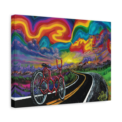 Buy The Ticket Take The Ride - Canvas Print