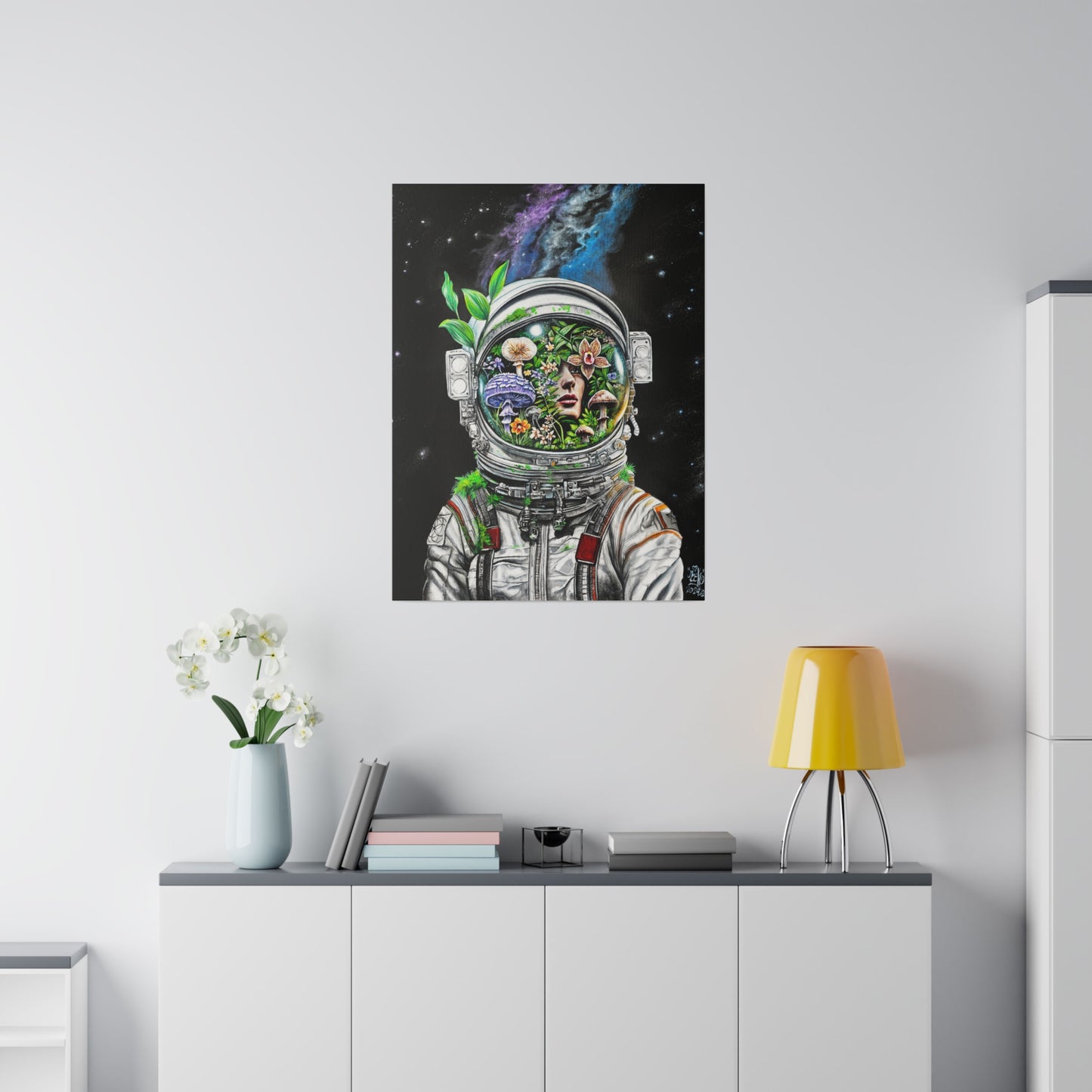 Mushronaut - Canvas Print