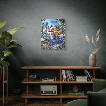 Mycelium Mistress - Canvas Print