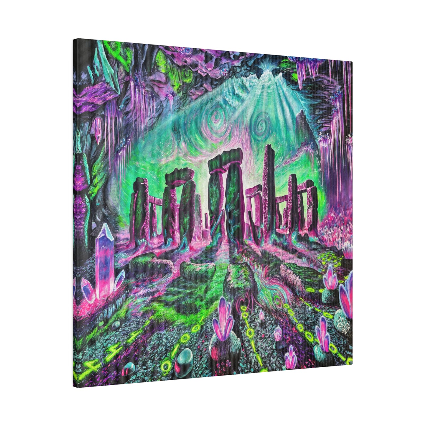 Stonehenge Caverns - Canvas Print