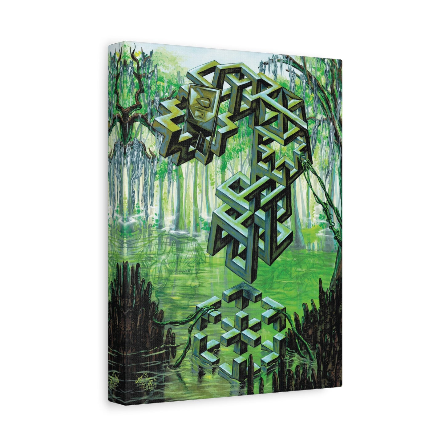 Impossible Friends - Canvas Print