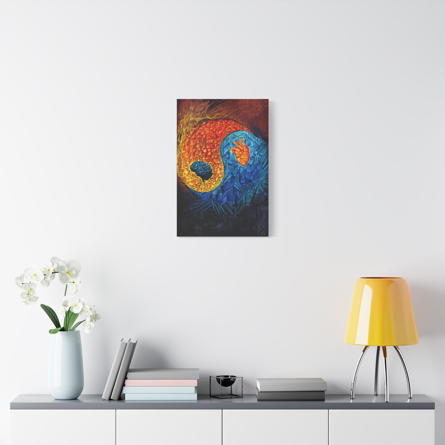 Heart Mind Coherence - Canvas Print