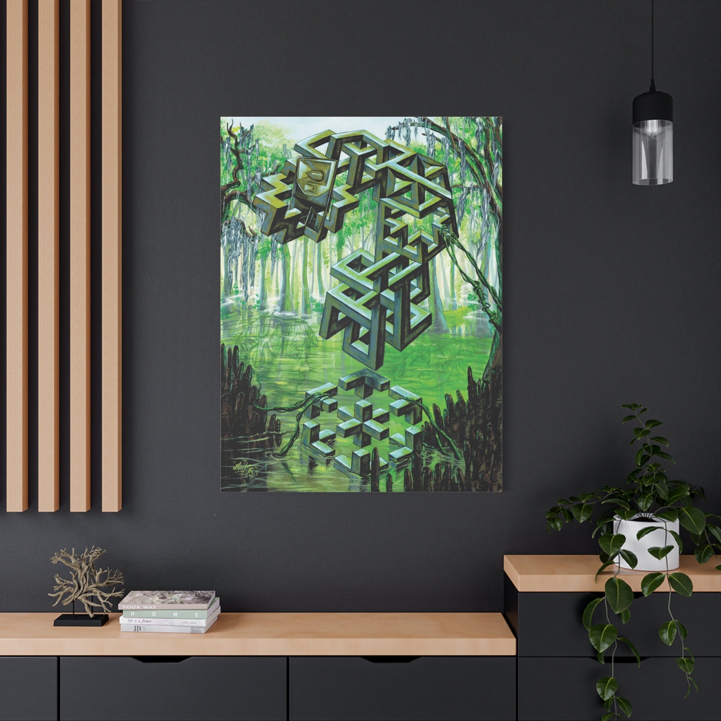 Impossible Friends - Canvas Print