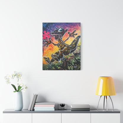 Lost Lands Before Time Ducky - Canvas Print