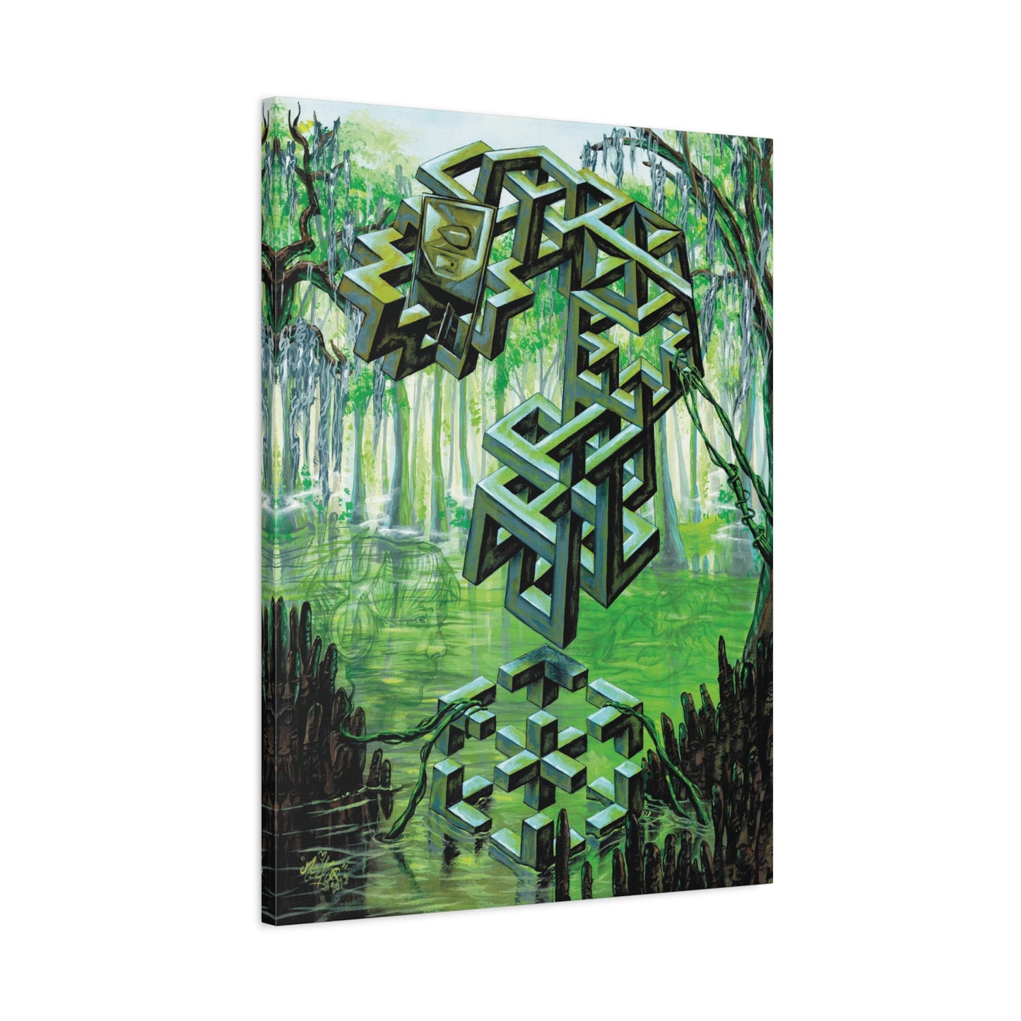 Impossible Friends - Canvas Print