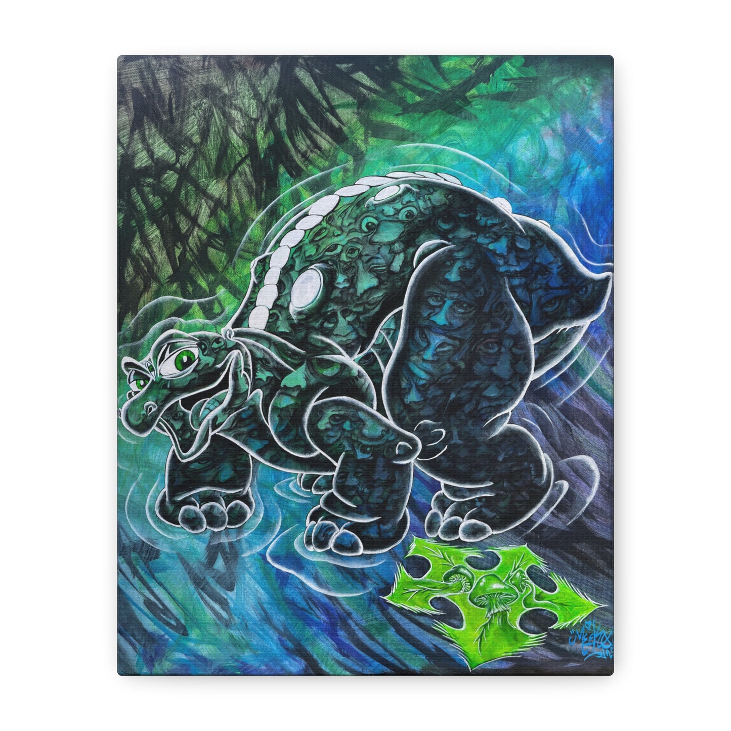 Lost Lands Before Time Spike - Canvas Print