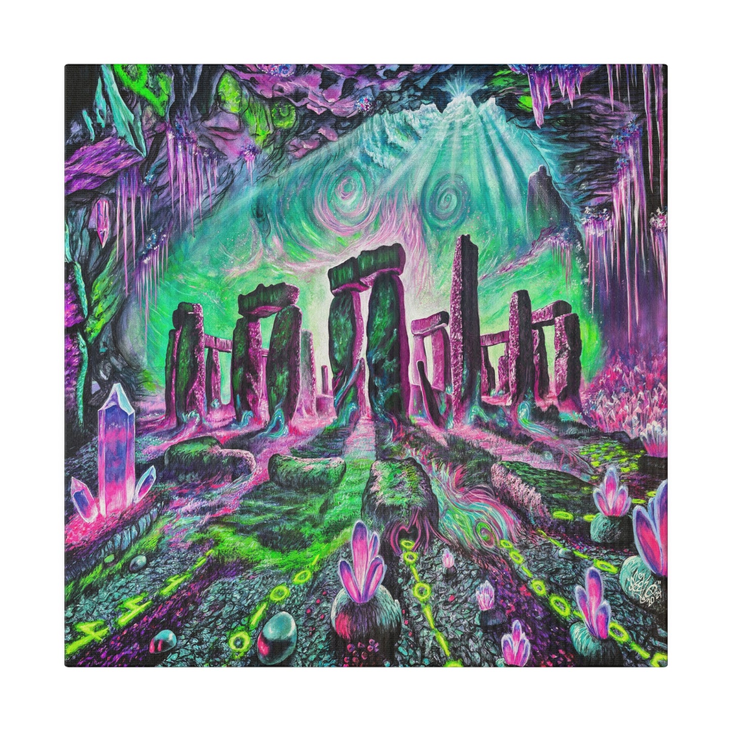 Stonehenge Caverns - Canvas Print