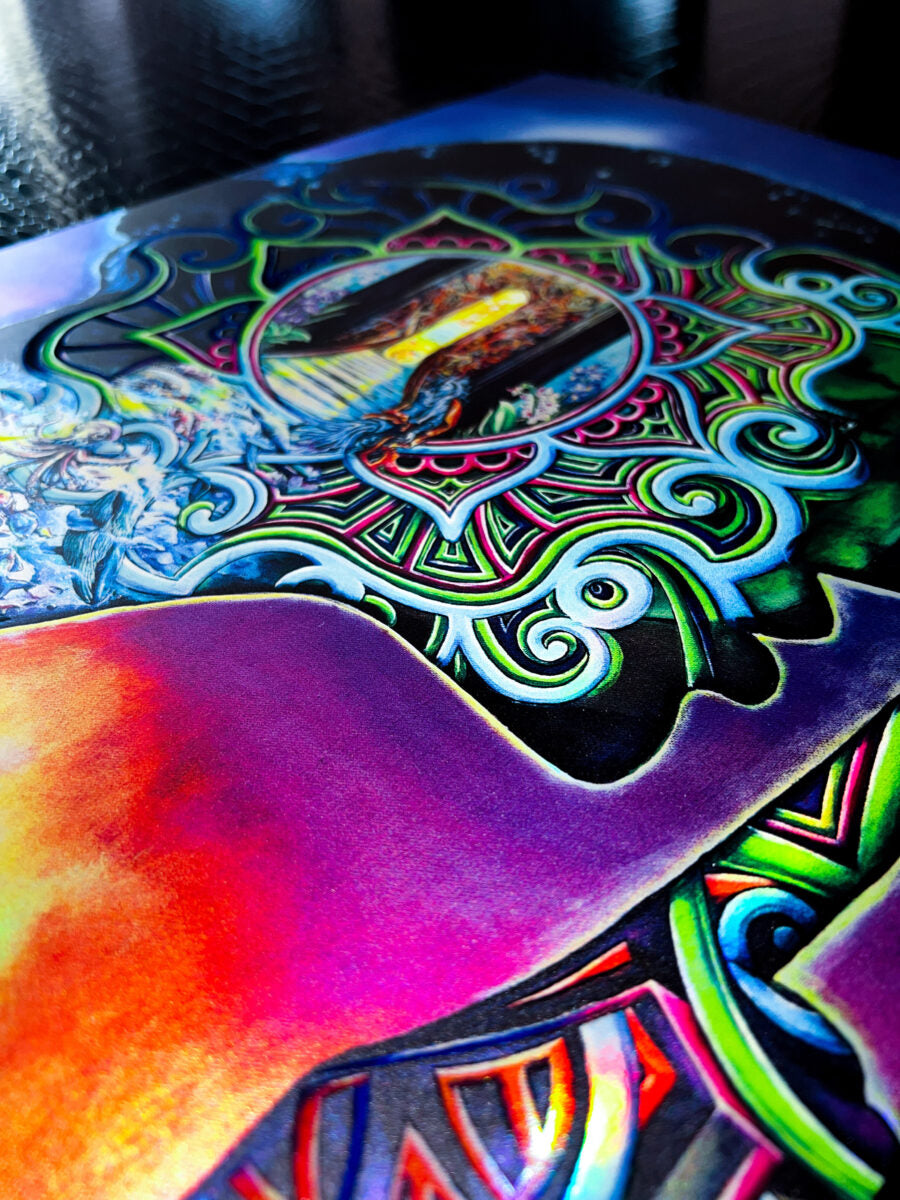 Doorway Deep Within - Holographic Print