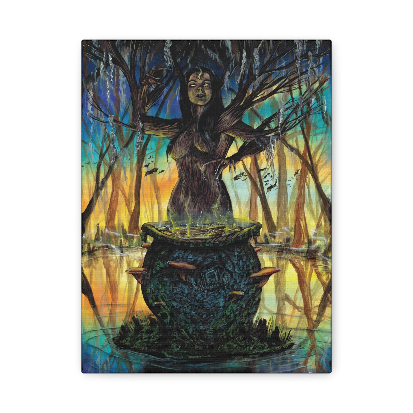 Suwannee Witch - Canvas Print