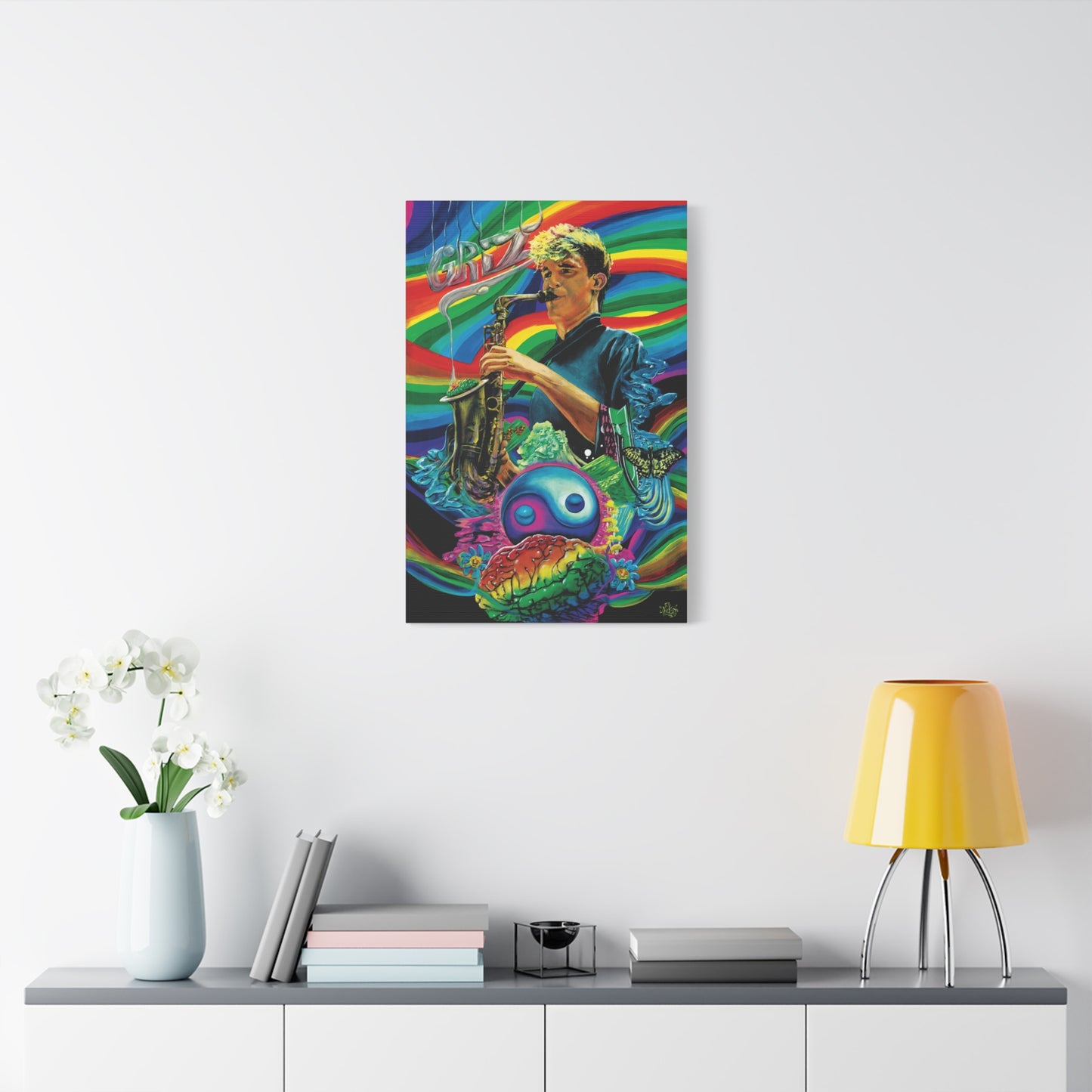 Griz Love - Canvas Print