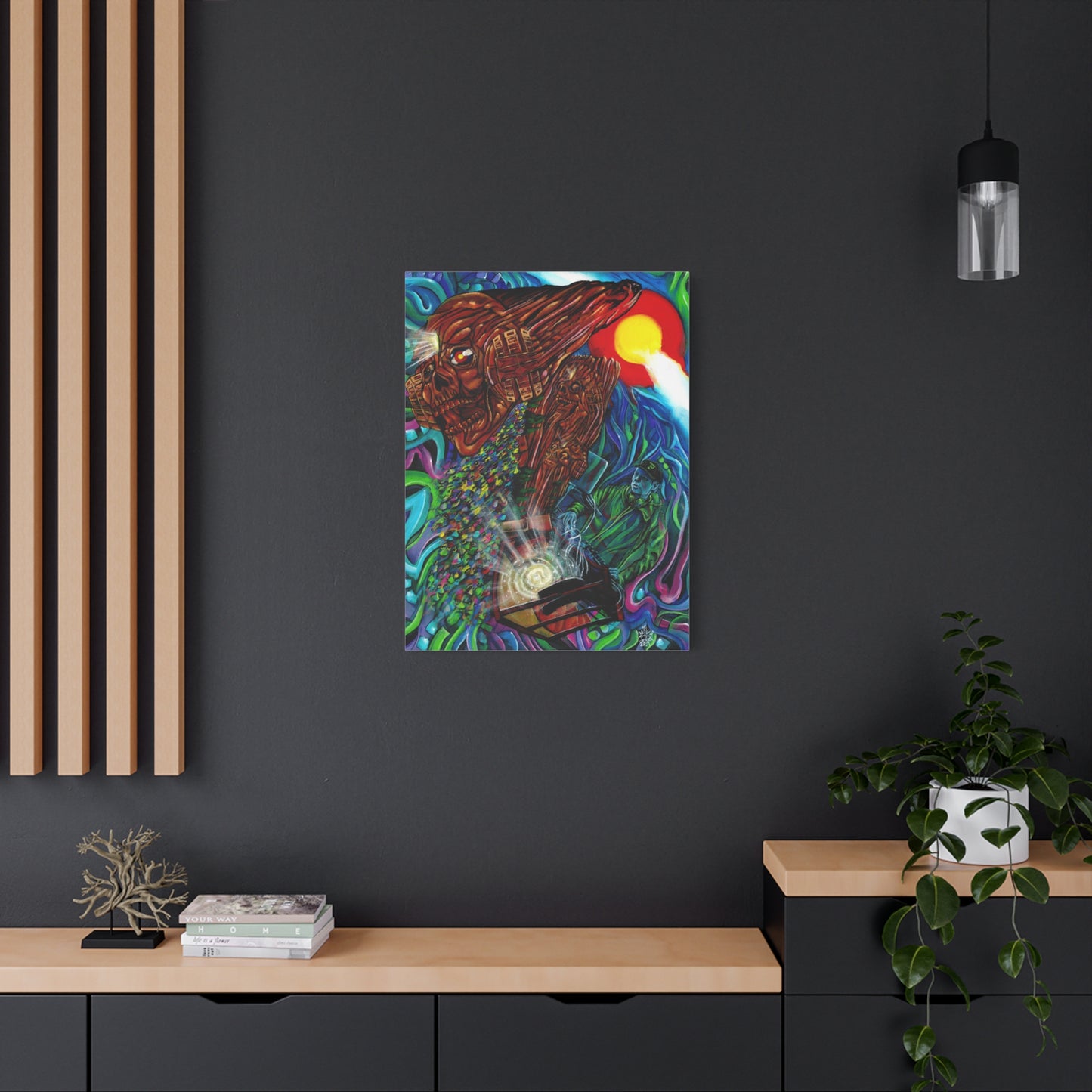 Tipper Rocks - Canvas Print