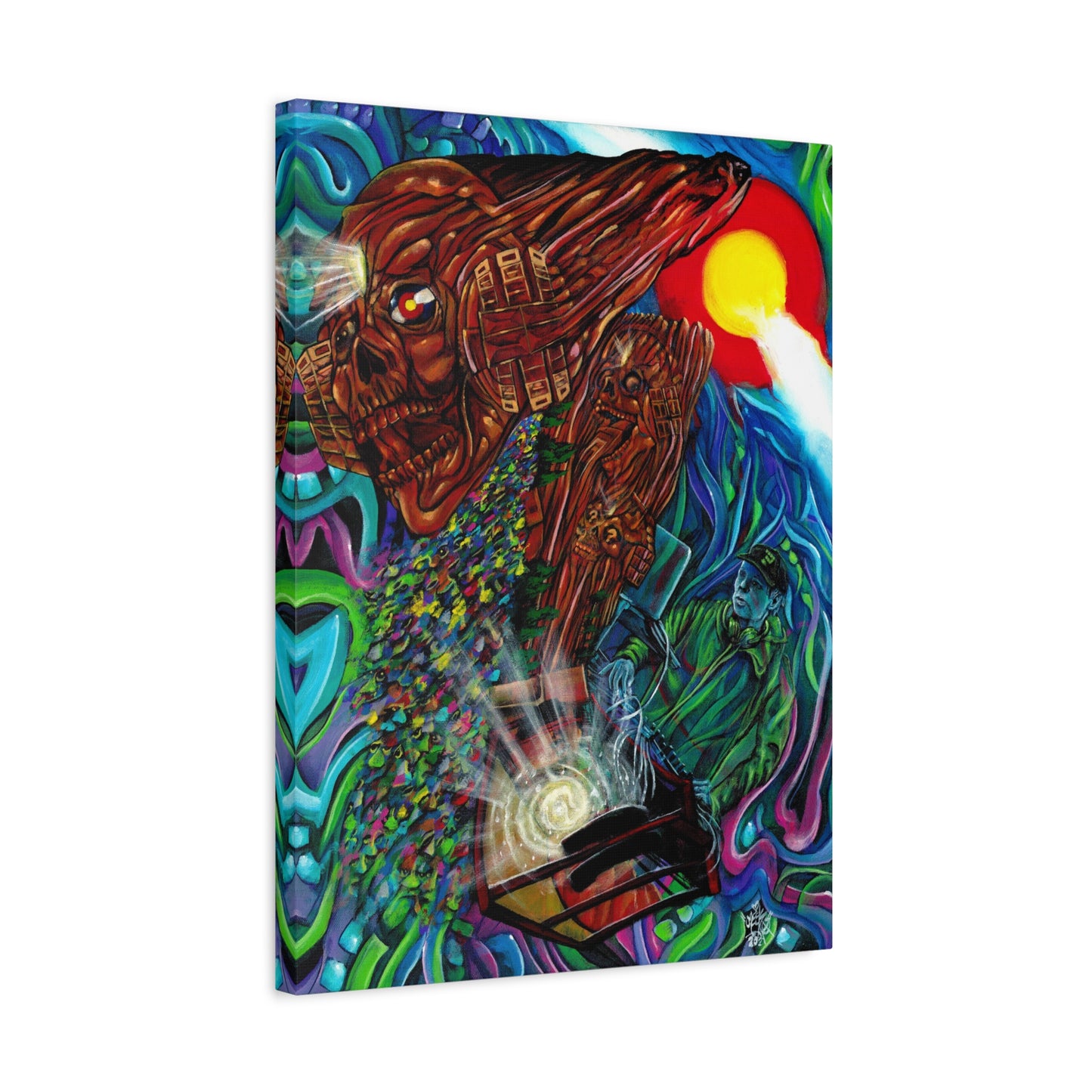 Tipper Rocks - Canvas Print