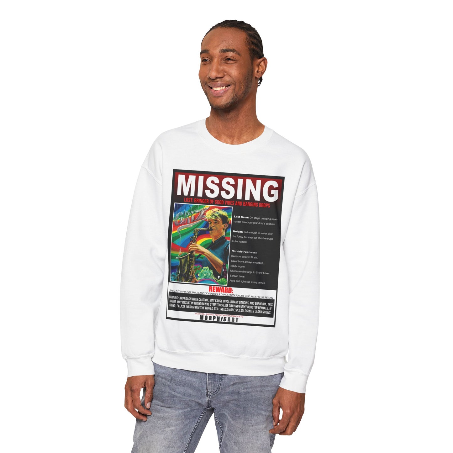 Missing GRiZ Crewneck Sweatshirt