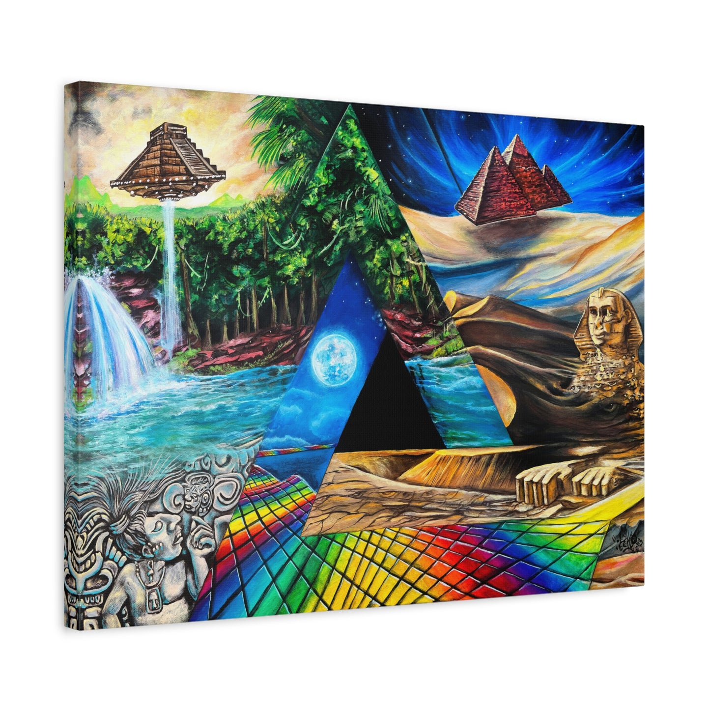 Ancient Aliens - Canvas Print