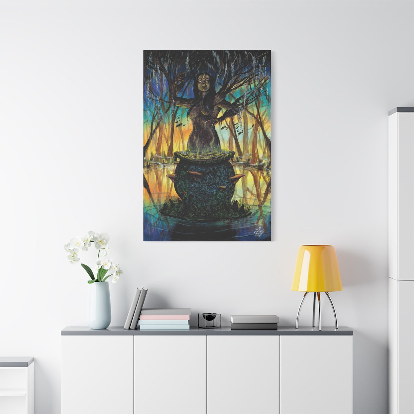 Suwannee Witch - Canvas Print